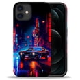 thumbnail image 1 of Punmada Compatible with iPhone 11 Glossy Case For Girl Boy Full Body Protective Hard Shell Esthetics Pattern Night City Cars, 1 of 7