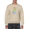 thumbnail image 1 of Punny Plant Ii Sweatshirt Men -June Erica Vess Designs, Male 4X-Large, 1 of 4