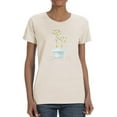 thumbnail image 1 of Punny Plant Iii T-Shirt Women -June Erica Vess Designs, Female 5X-Large, 1 of 4