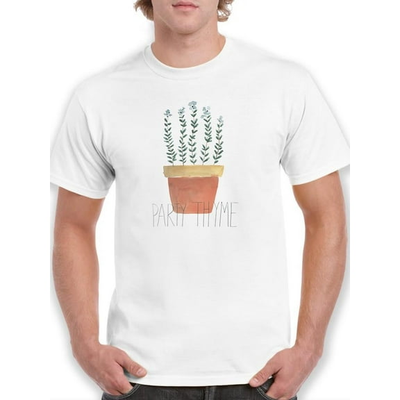 Punny Plant Iv T-Shirt Men -June Erica Vess Designs, Male Small