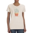 thumbnail image 1 of Punny Plant Iv T-Shirt Women -June Erica Vess Designs, Female 3X-Large, 1 of 4