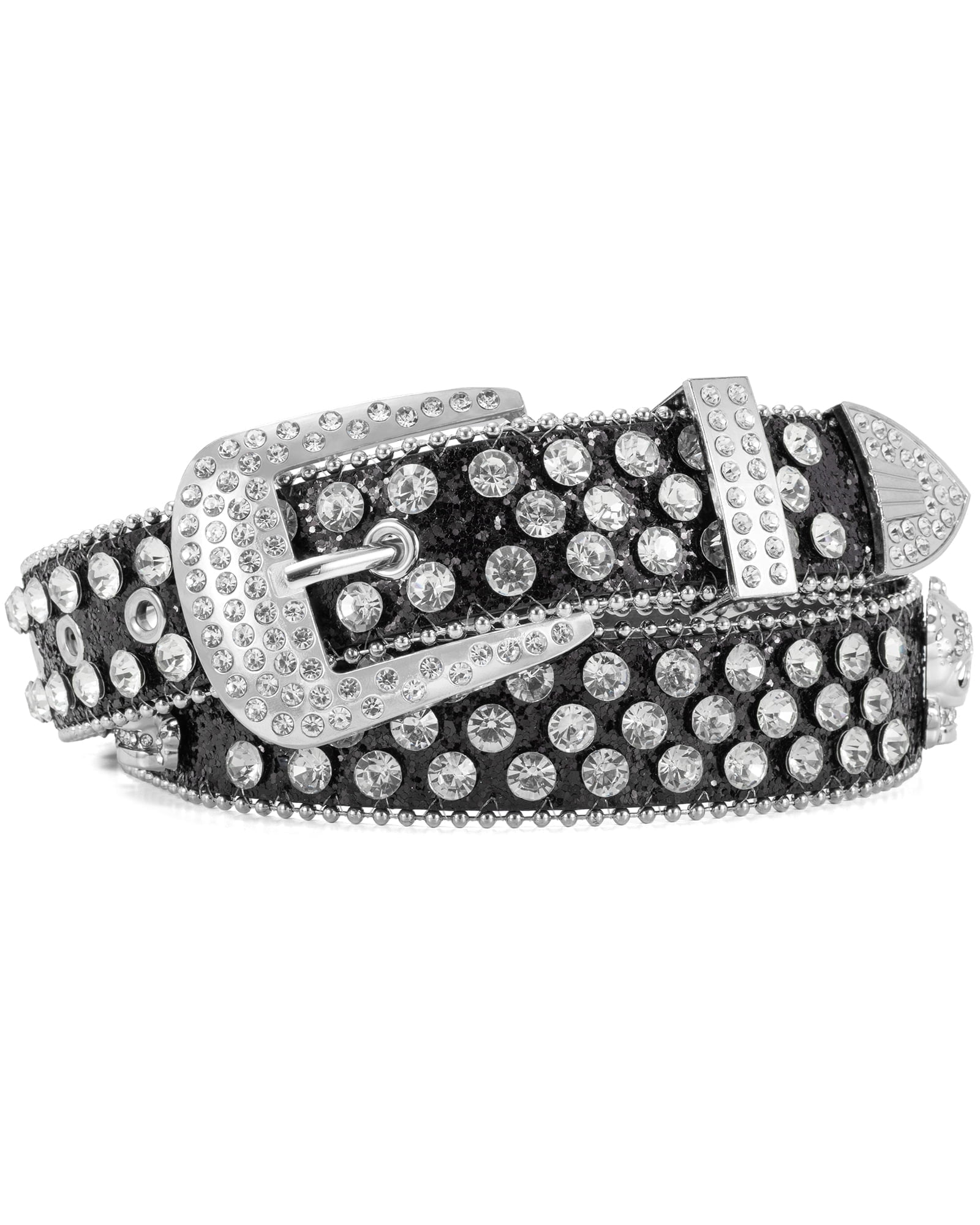 Punplita Belts for Women Western Belts for Men Rhinestone  display picture 1