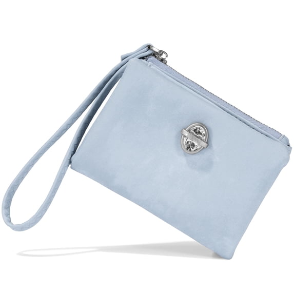 Punplita Bifold Wallet for Women PU Leather Glitter Shiny