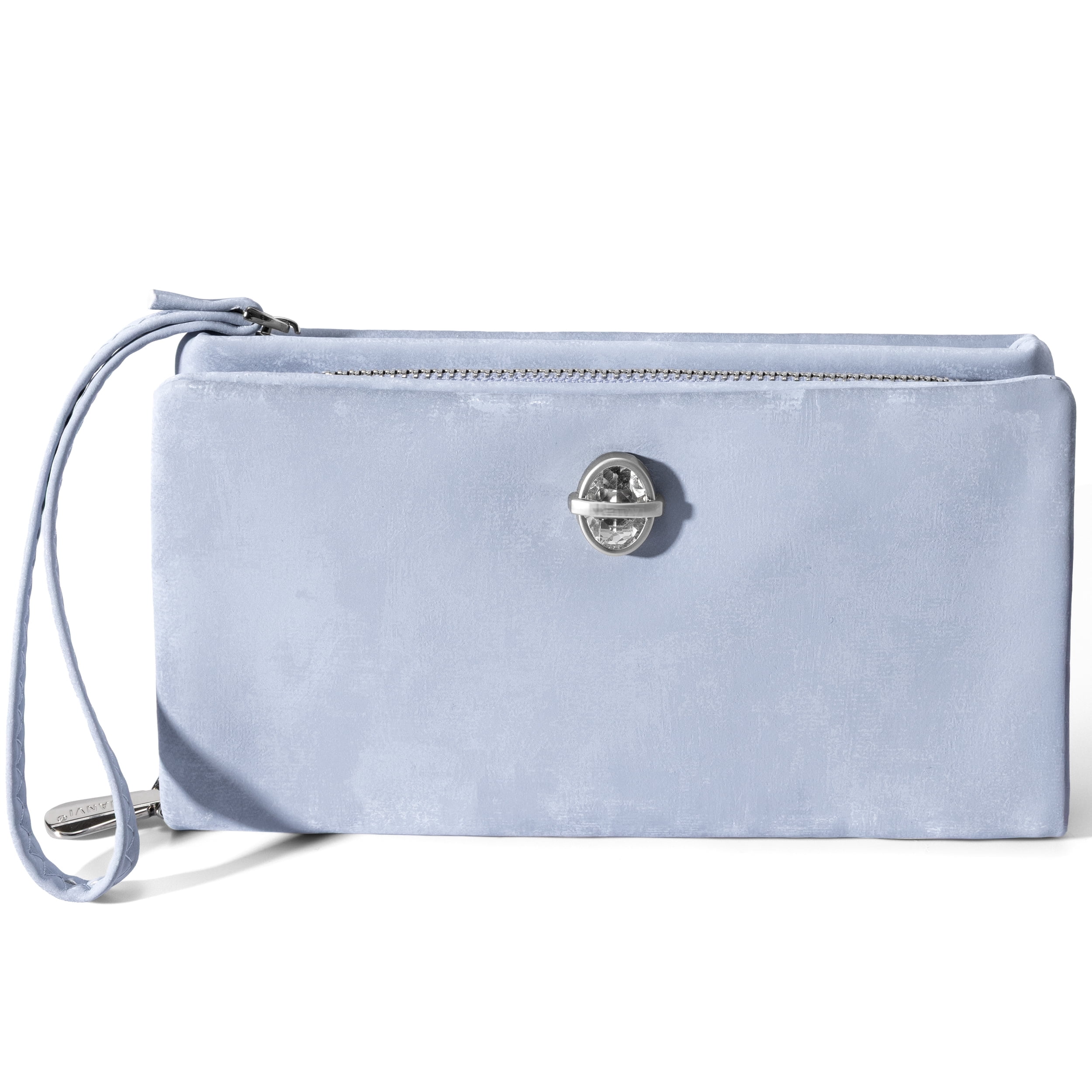 Punplita Women Wallet Leather Long Wallets for Women with Zipper and Card Holder