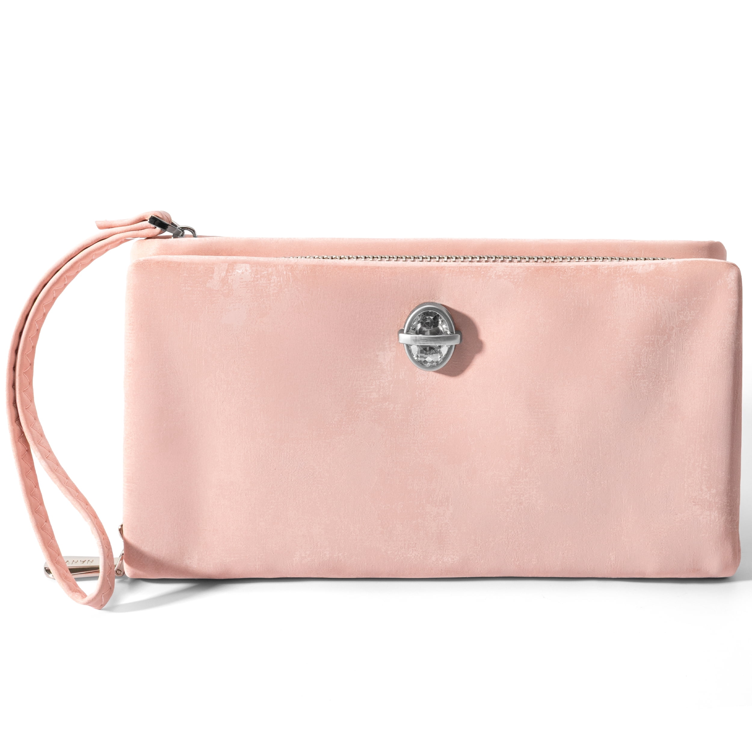 Punplita Women Wallet Leather Long Wallets for Women with Zipper and Card Holder