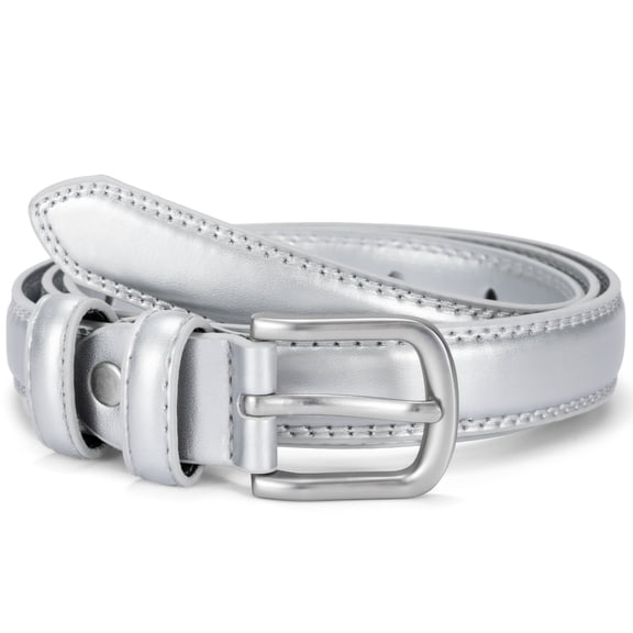 Punplita Women Silver Belt Thin Belts for Women Belts for Jeans Ladies Belts