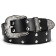 thumbnail image 1 of Punplita Women's Western Studded Belts for Jeans Dresses Pants, 1 of 8