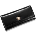 thumbnail image 1 of Punplita Women Wallet Leopard Snap Button Wallets for Women, 1 of 5