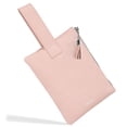 thumbnail image 1 of Punplita Women's Wallet with Wrist Strap Soft Faux Leather Handbag Purse, Large Zipper Pocket (Only Bag), 1 of 8
