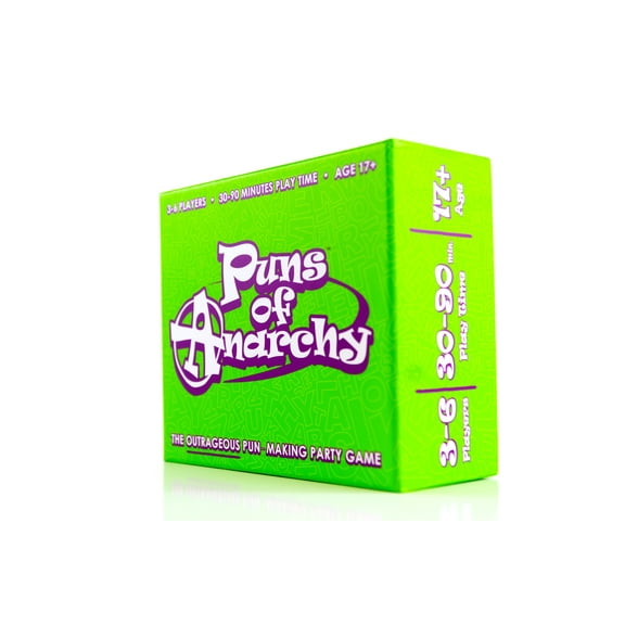 Puns of Anarchy - The Outrageous Pun-Making Game - No Bands, Movies, or Famous Things are Safe from Becoming Hilarious Wordplay Game for Creative People