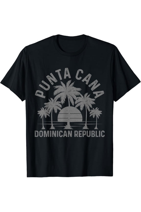 Punta Cana Dominican Republic Beach Sunset Surf T-Shirt