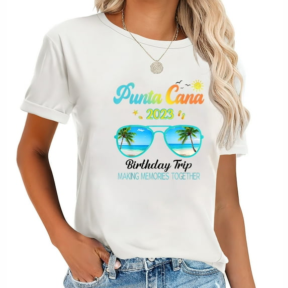 Punta Cana Dominican Republic Family Trip 2023 Outfit T-Shirt