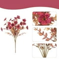 thumbnail image 1 of Puntoco 13.78in Artificial Flower Simulation Plant Thanksgiving Halloween Christmas Wedding Party Home Garden Decoration Flowers, 1 of 6