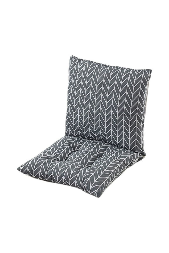 15.7*33in Indoor Outdoor Rocking Chair Cushion Thicken Tufted Cushion High Back Chair Pad for Rocking Chairs