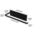 thumbnail image 1 of Puntoco 1PCS Magnetic Iron Kitchen Roll Paper Towel Holder, Wall Mounted Cabinet Towel Rack, Punch Free Organizer for Kitchen and Bathroom Tissue Storage -10.43*2.95IN, 1 of 6