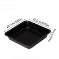 thumbnail image 1 of Puntoco 1PCS Nonstick Cake Baking Pan, Rust Resistant Metal Tray, Ideal for Cakes Lasagna and Baking Dishes, Easy to Clean Kitchen Cookware -8.86 × 8.86 × 1.77 IN, 1 of 6