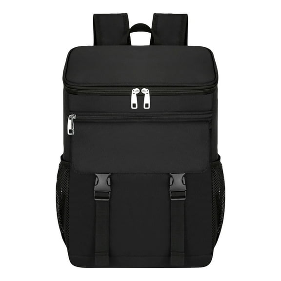 Puntoco 1PCS Soft Insulated Leak Proof Cooler Backpack Holds 30 Cans Portable thermal Bag for Picnic Camping Beach Hiking and BBQ -17.3 x11.8 x5.9IN