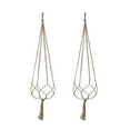 thumbnail image 1 of Puntoco 2 Pack Plant Hanger Indoor Hanging Planter for Plants Holder, Different Size for Boho Home Decor, 1 of 9