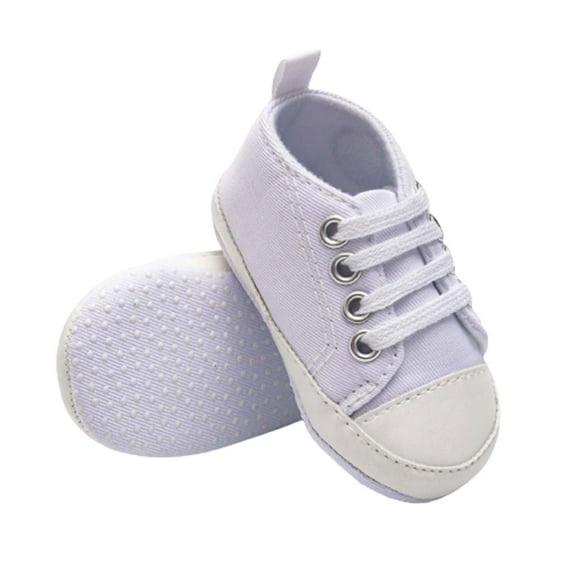 Puntoco Baby Shoes,Infant Boys Girls Non-Slip Soft Sole Lightweight Sneakers,Unisex First Walking Shoes for 0-18 Months Toddler Kids Shoes