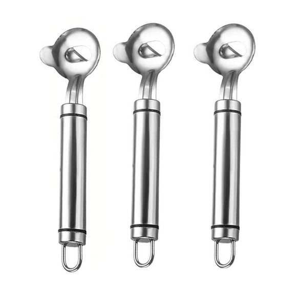 Puntoco Cactus Peeler Multifunctional Stainless Steel Peeler Cactus Peeler Spoon Kitchen Tool Easy To Use 3pc