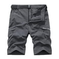 thumbnail image 1 of Puntoco Cargo Shorts Drawstring Pants,Men'S Plus Size Cargo Shorts Multi-Pockets Relaxed Summer Beach Shorts Pants Dark Gray XXXXXL, 1 of 3