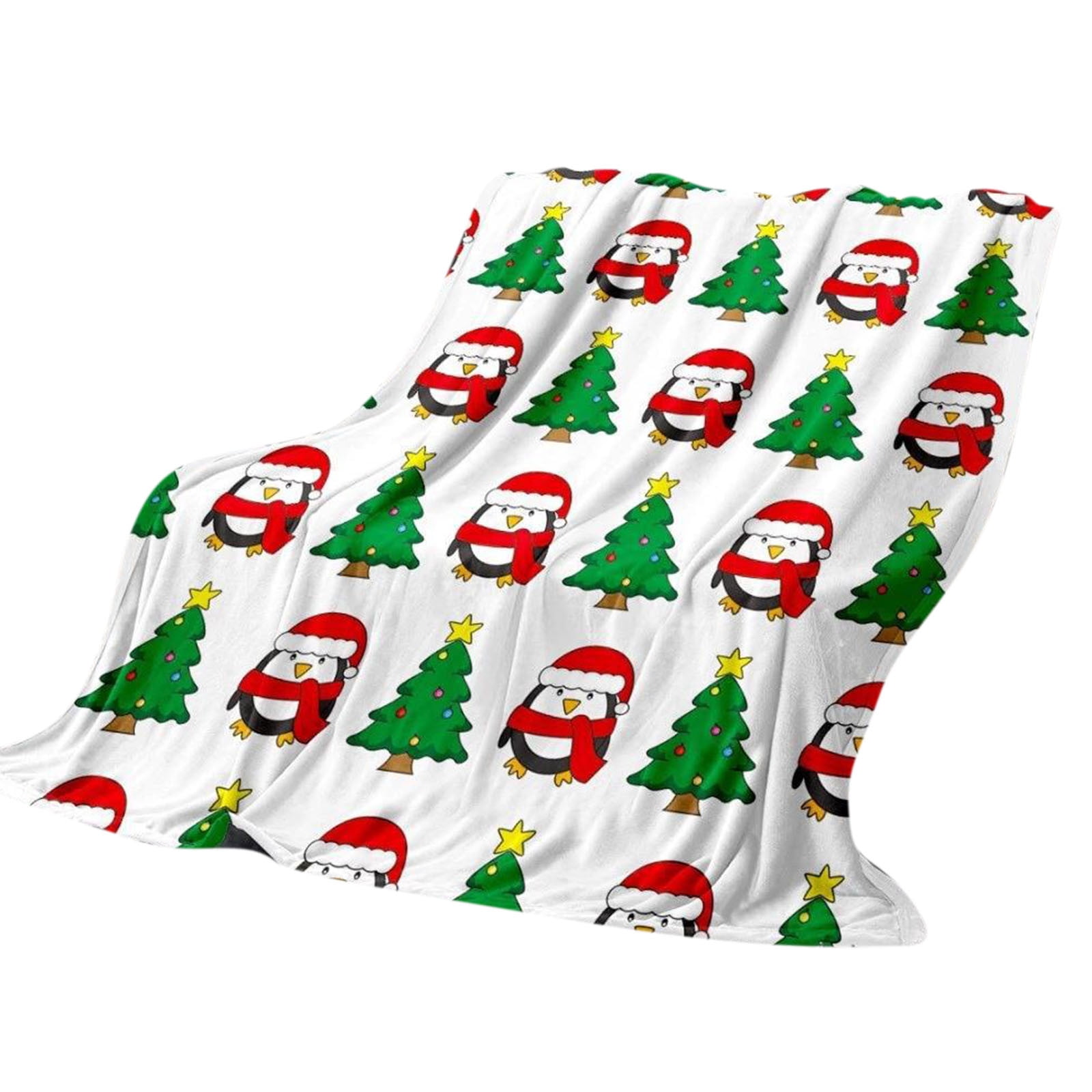 Puntoco Christmas Cuddly Blanket 100 X 130 Cm Flannel Blanket Sofa