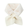 thumbnail image 1 of Puntoco Clearance All-Match Thick Plush Towel Lady Winter Plush Scarf Jacket Lady Scarf Warm Bib, 1 of 2