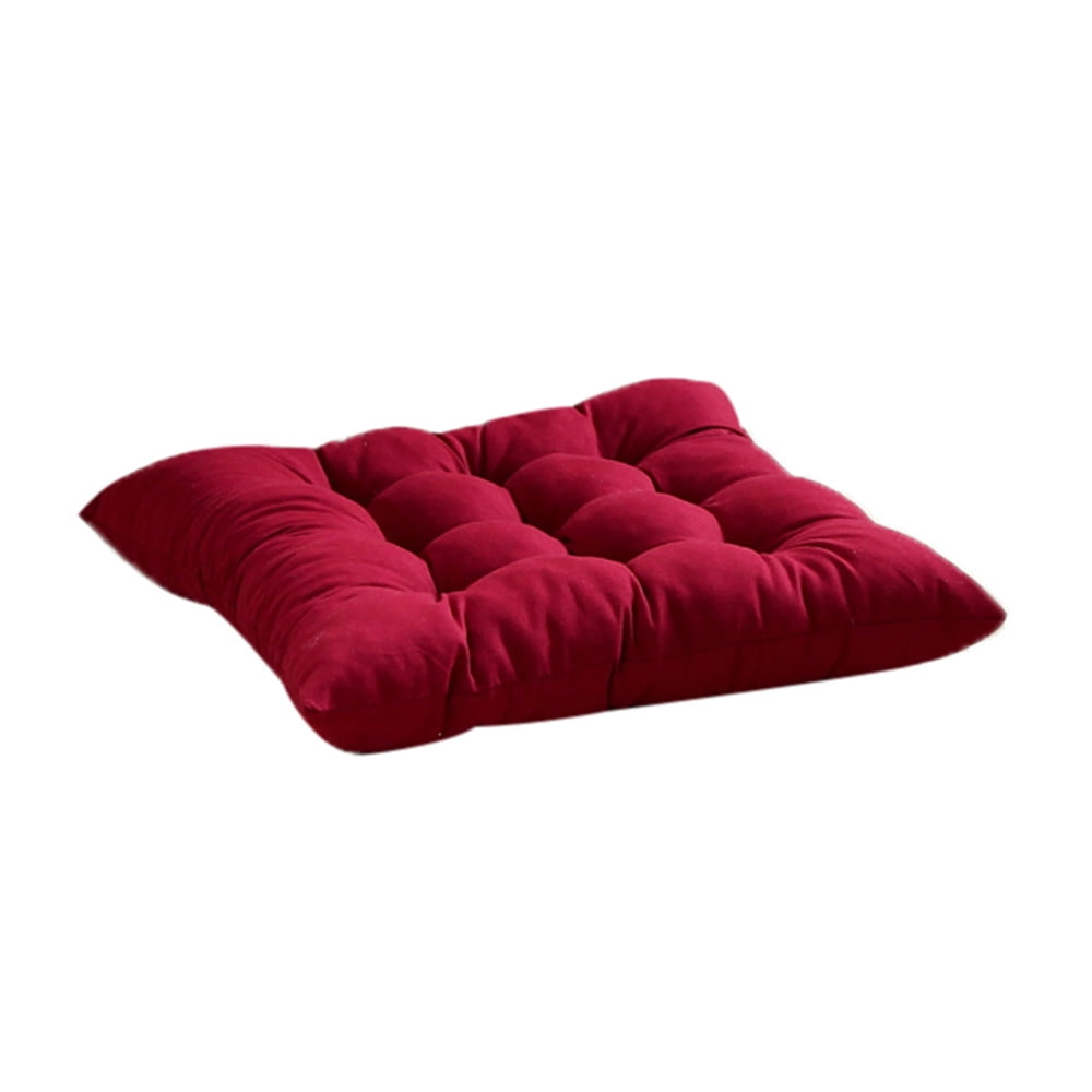 Puntoco Clearance Indoor Outdoor Garden Patio Home Kitchen office Chair Seat Cushion Pads Red