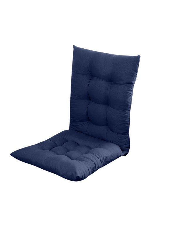 Clearance Solarium Indoor/Outdoor Rocking Chair Pad Seat and Seatback Cushion Navy