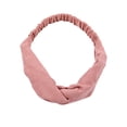 thumbnail image 1 of Puntoco Clearance Womens Headband Pure Color Hairband Bow Tie Velvet Wide-Brimm Headwrap Hair Band, 1 of 2