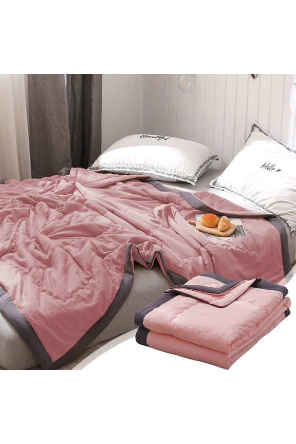 39.3*55.1in Cooling Comforter Queen Size Double Sided Cold Cooling Blanket for Hot Sleepers Night Sweats