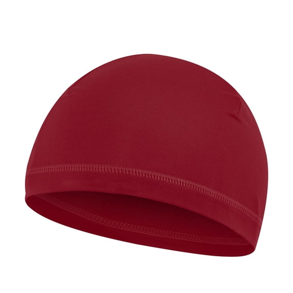 Puntoco Hat for Womens Kids Cycling Cap Hat, Breathable Quick Dry Helmet Liner for Boys Girls 3-15Y Watermelon Red-A Free Size