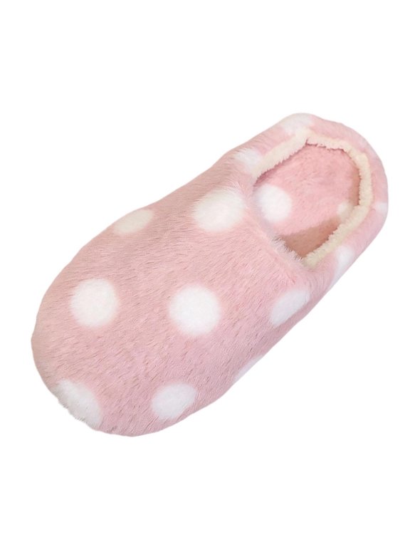 House Slippers for Women Men Warm Cozy House Shoes Fuzzy Home Shoes with Memory Foam Indoor and Outdoor