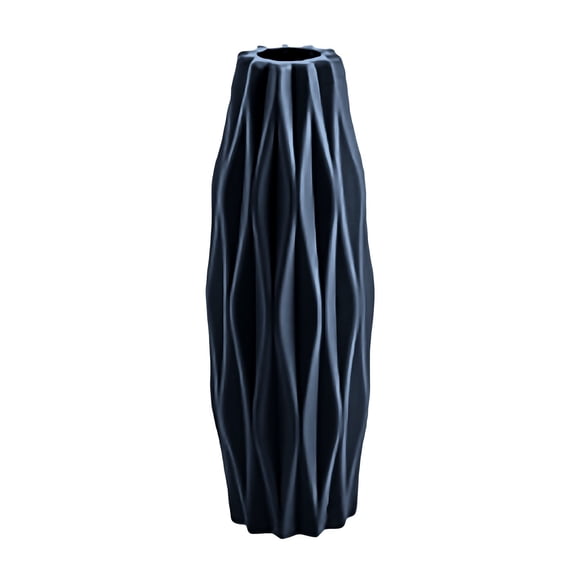 Puntoco Imitation Ceramic Vase Plastic Vase Living Room Decoration Vase Hydroponic Vase Placement