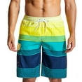 thumbnail image 1 of Puntoco Jogger Shorts Pants,Men'S Elastic Beach Pants with A Five Piece Length, Breathable Surfing Pants, Sport Drawstring Printed Shorts Green 10(XL), 1 of 6