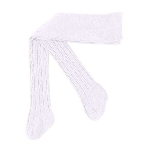 Puntoco Kids Clothing Children's Pantyhose for Spring Wear Medium Thick White Cotton Baby Bottoming Leggings