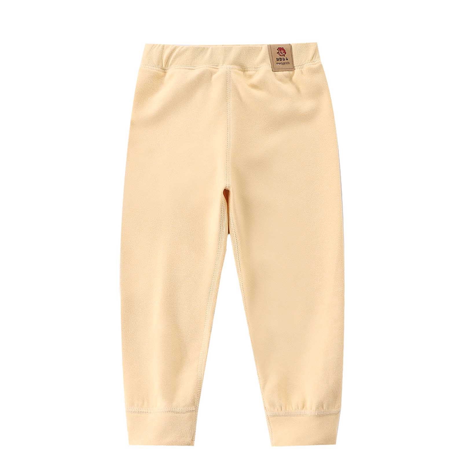 Bpy Base Puntoco Kids thermal Base Layer Pants Fleece Lined Long Johns Soft Warm ...