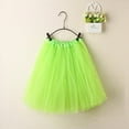 thumbnail image 1 of Puntoco Ladies Skirt Clearance Womens High Quality Pleated Gauze Short Skirt Adult Tutu Dancing Skirt Mint Green Free(Free), 1 of 3