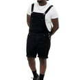 thumbnail image 1 of Puntoco Men Plus Size Clearance Casual Breast Pocket Denim Shorts Straight Type Overalls, 1 of 9