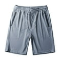 thumbnail image 1 of Puntoco Men Running Shorts Quick Dry Lightweight Athletic Shorts with Zipper Pockets for Workout Gym Training Outdoor, 1 of 3