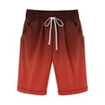 thumbnail image 1 of Puntoco Mens Beach Shorts,Men'S Cotton and Shorts Lanyard Casual Pants Capris Shorts Pants Hot Pink 4(S), 1 of 3
