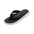 thumbnail image 1 of Puntoco Mens Flip Flops Sandals Slip on Sport Summer Beach Thong White 7.5(41), 1 of 9