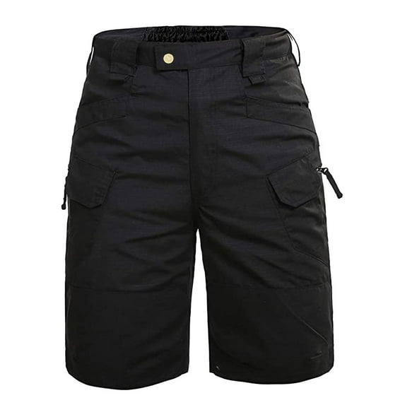 Puntoco Pants for Men,Men Colthing Clearance,Men'S Shorts Classic Twill Relaxed Fit Work Wear Combat Safety Cargo Pants Black XXXXL(XXXXL)