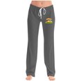 thumbnail image 1 of Puntoco Pants for women Ladies' Easter Printed Double Pocket Drawstring Pants Gray XXL(XXL), 1 of 5