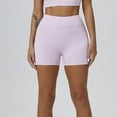 thumbnail image 1 of Puntoco Pants for women Women Workout Yoga Shorts - Premium Buttery Soft Solid Stretch Active Running Dance Volleyball Shorts Pink XL(XL), 1 of 7