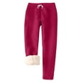 thumbnail image 1 of Puntoco Pants for women Women's Fleece Pants Track Athletic Running Yoga Velour Pants Jogger Comfy Pajama Lounge Sweatpants Hot Pink 10(XL), 1 of 1