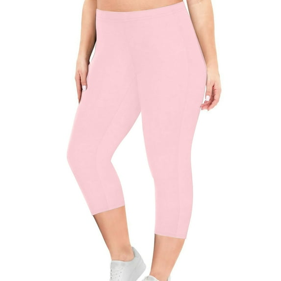 Puntoco Pants for women Womens Leggings - Womens High Waisted Yoga Pants for Gym & Yoga, Butter Soft Leggings for Women Pink 4(S)