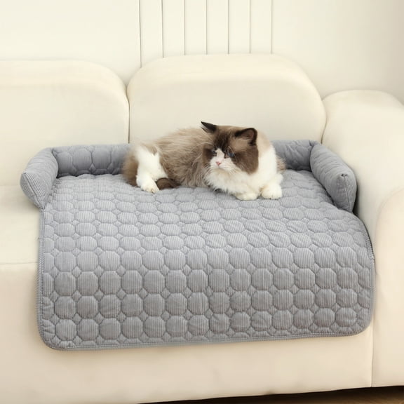 Puntoco Pet Sofa Cushion Solid Color Sofa s Sleeping Nests Sofa Pet Nests Cushion