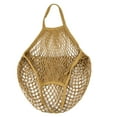 thumbnail image 1 of Puntoco Portable Reusable Mesh Cotton Net String Bag Organizer Shopping Tote Handbag Fruit Storage Shopper, 1 of 3