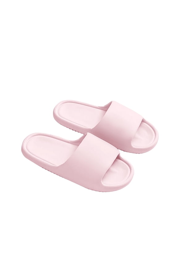 Slippers for Women and Men House Slides Shower Sandals Cushioned Thick Sole Pink 39